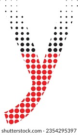 Y letter logo design element 
