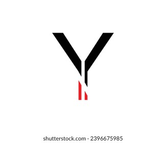 Y letter logo design element