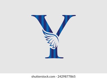 Y letter logo design and monogram logo design
