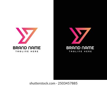 Y Letter Logo Design Monogram