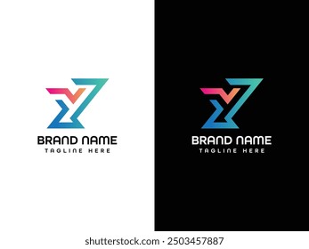 Y Letter Logo Design Monogram