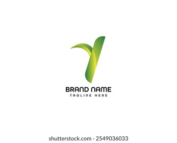 Y letter logo design monogram template