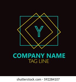 Y Letter Logo Design. Sign.Symbol