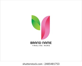 Y Letter Logo Design Template