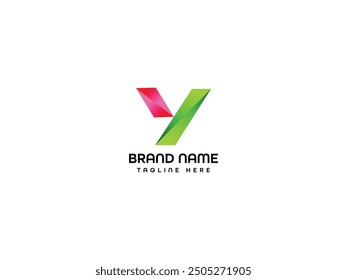 Y Letter Logo Design Template