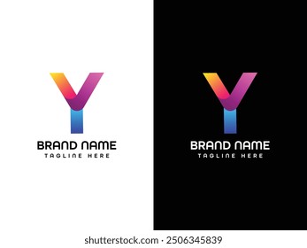 Y Letter Logo Design Template