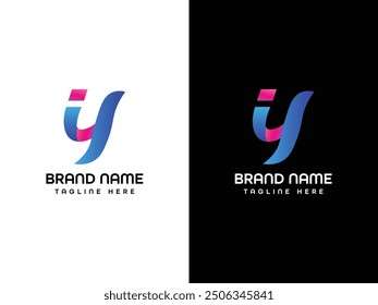 Y Letter Logo Design Template