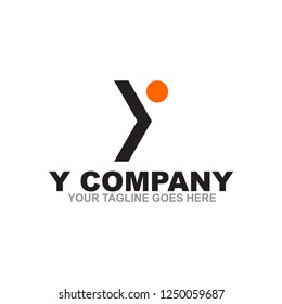 Y letter logo design vector template
