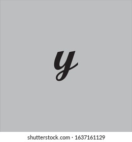 y letter logo design with vector