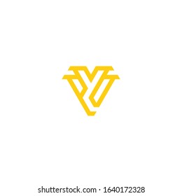 Y letter logo design vector.