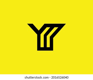Y letter logo design vector template