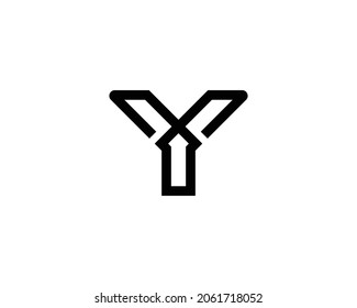 Y letter logo design vector template