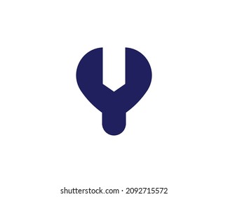 Y letter logo design vector template