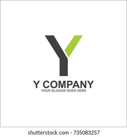 Y letter Logo Design Vector