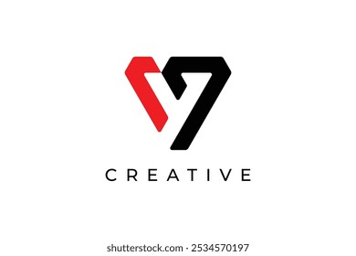 Y Letter logo initial, Minimal Logo creative vector design