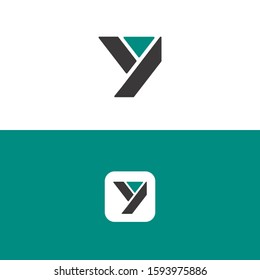 Y Letter logo, Minimal Logo