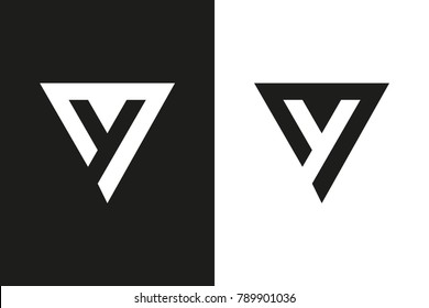 Y Letter logo, Minimal Logo