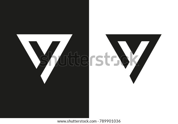 Y Letter Logo Minimal Logo Stock Vector Royalty Free 789901036
