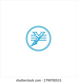 Y letter logo monogram design.Y letter logo for fashion design