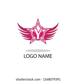 Y letter logo symbol modern business