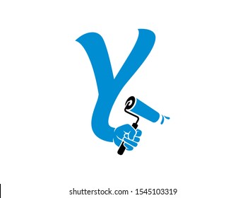 Y Letter logo or symbol template design