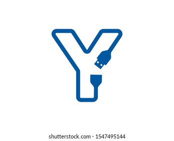 Y Letter logo or symbol template design