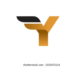 Y Letter Logo Symbol Template Design Stock Vector (Royalty Free) 1555472114