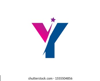 Y Letter logo or symbol template design