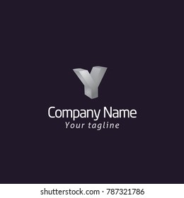 Y LETTER LOGO TEMPLATE