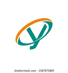 Y Letter Logo Template vector icon design