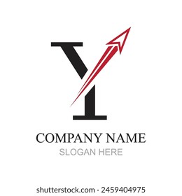 Y Letter Logo Template vector icon design