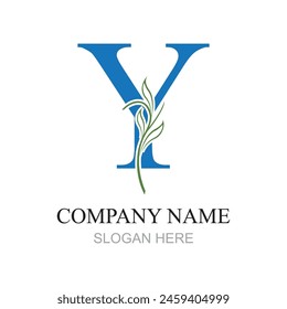 Y Letter Logo Template vector icon design