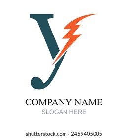 Y Letter Logo Template vector icon design