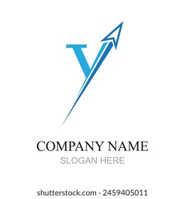 Y Letter Logo Template vector icon design