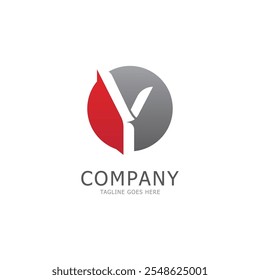 y letter logo template vector illustration icon