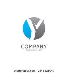 y letter logo template vector illustration icon