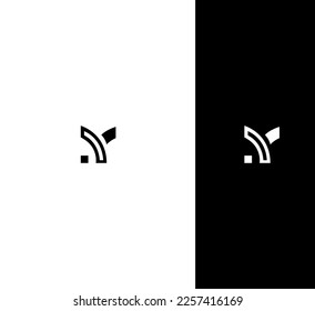 Y  Letter Logo Usable Vector Template Abstract Monogram Symbol 