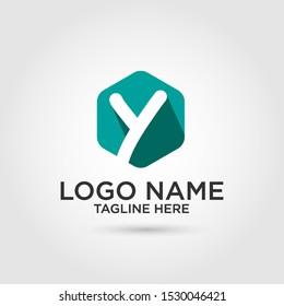 Y letter logo vector Logo design that is easy to edit and ready to be used as a symbol of your business or product. - Vector