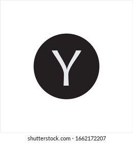Y letter logo vector design