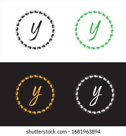 Y letter logo vector design