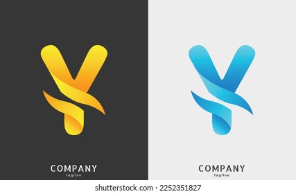 Y letter logo vector design
