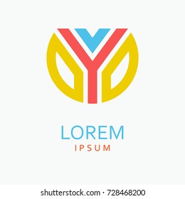 Y Letter Logo. Vector Icon