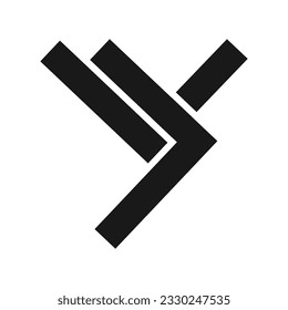 Y letter logo vector illustration design