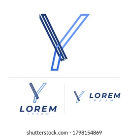 Y letter logo vector simple