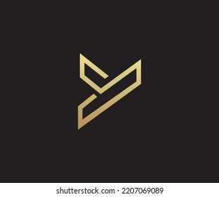 Y Letter Logo Vector Template Abstract Monogram Symbol