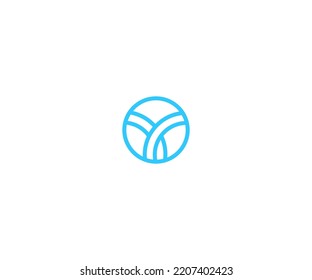 Y Letter Logo Vector Template Abstraktes Monogramm Symbol
