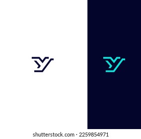 Y  Letter Logo Vector Template Abstract Monogram Symbol 