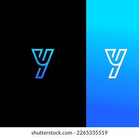 Y  Letter Logo Vector Template Abstract Monogram Symbol 