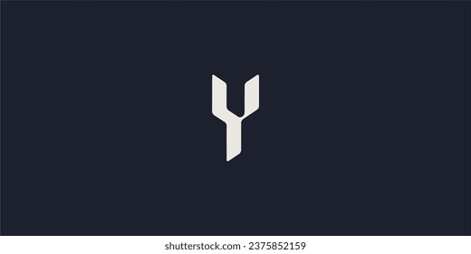 Y Letter Logo Vector Template Abstraktes Monogramm Symbol . Y Letter Uavailable for Best modern, Business, Company, Corporate, Premium, Sport, Technologie und künftiges kreatives Logo