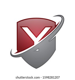 Y Letter with Shield Logo